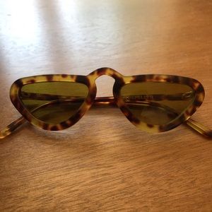 RARE Tortoise MAN REPELLER Unibrow Sunglasses